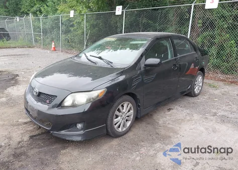 2010 Toyota Corolla S из США, поврежденный, VIN 2T1BU4EE3AC283879
